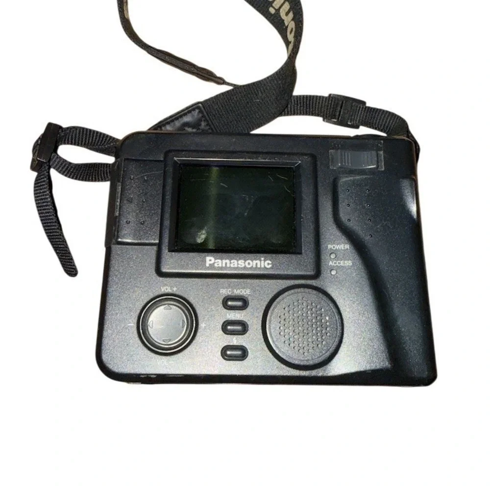 Panasonic PalmCam Compact Digital Camera Silver‎ 1.3MP 3x Zoom Vtg parts only